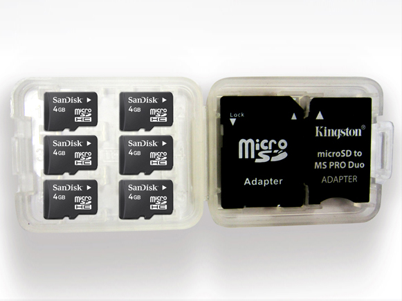 6 microsd adapter plastic box packaging 6 microsd adapter plastic box packaging